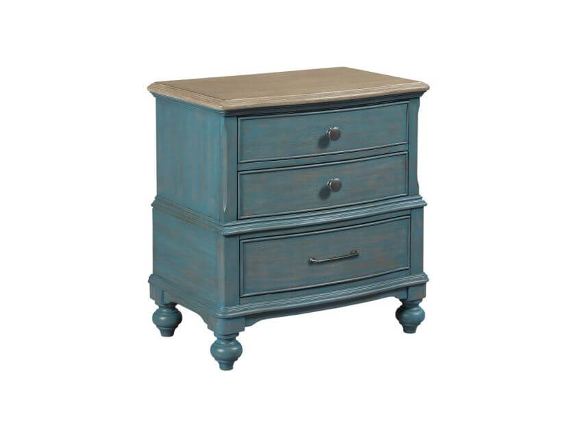 AMERICAN DREW LITCHFIELD MORAY NIGHTSTAND BLUE 750-420B