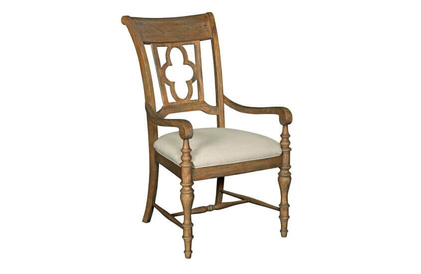 KINCAID WEATHERFORD HEATHER ARM CHAIR SET OF TWO 76-062