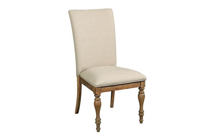 KINCAID WEATHERFORD HEATHER  TASMAN UPHOLSTERED SIDE CHAIR   SET OF TWO 76-065