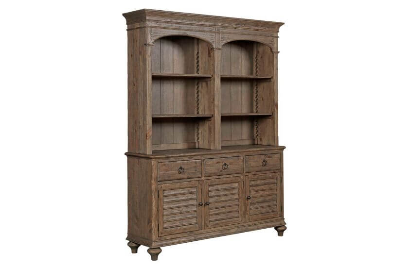 KINCAID WEATHERFORD HEATHER  HASTINGS OPEN HUTCH/BUFFET  76-079P