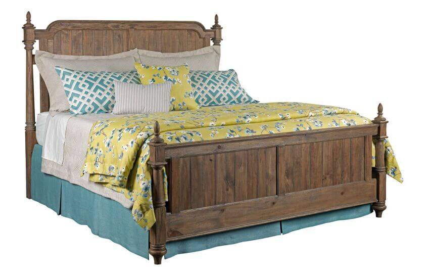 KINCAID WEATHERFORD HEATHER WESTLAND KING BED 76-136P