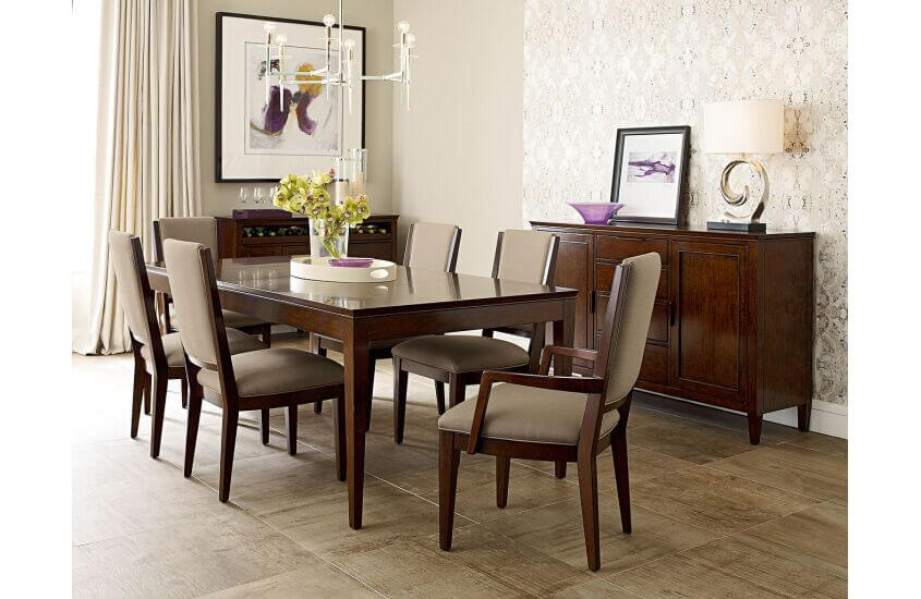 KINCAID ELISE SPECTRUM ARM CHAIR SET OF TWO 77-062