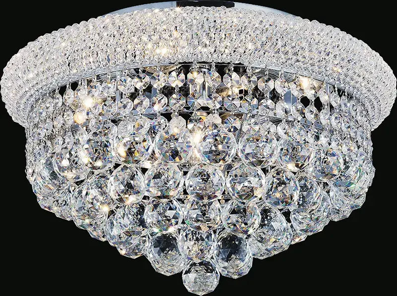 CWI LIGHTING EMPIRE 5-LIGHT FLUSH MOUNT 8001C18C