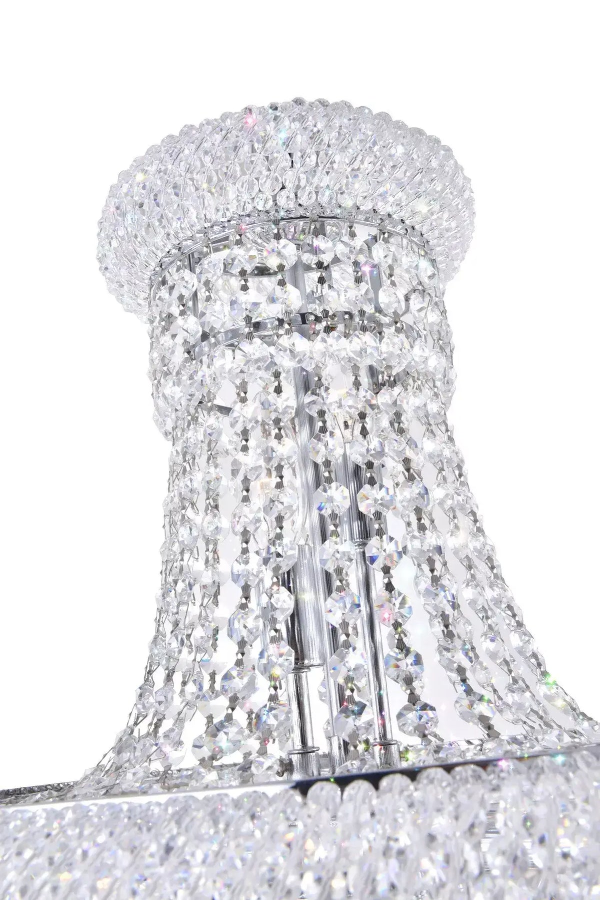 CWI LIGHTING EMPIRE 8-LIGHT CHANDELIER 8001P18C