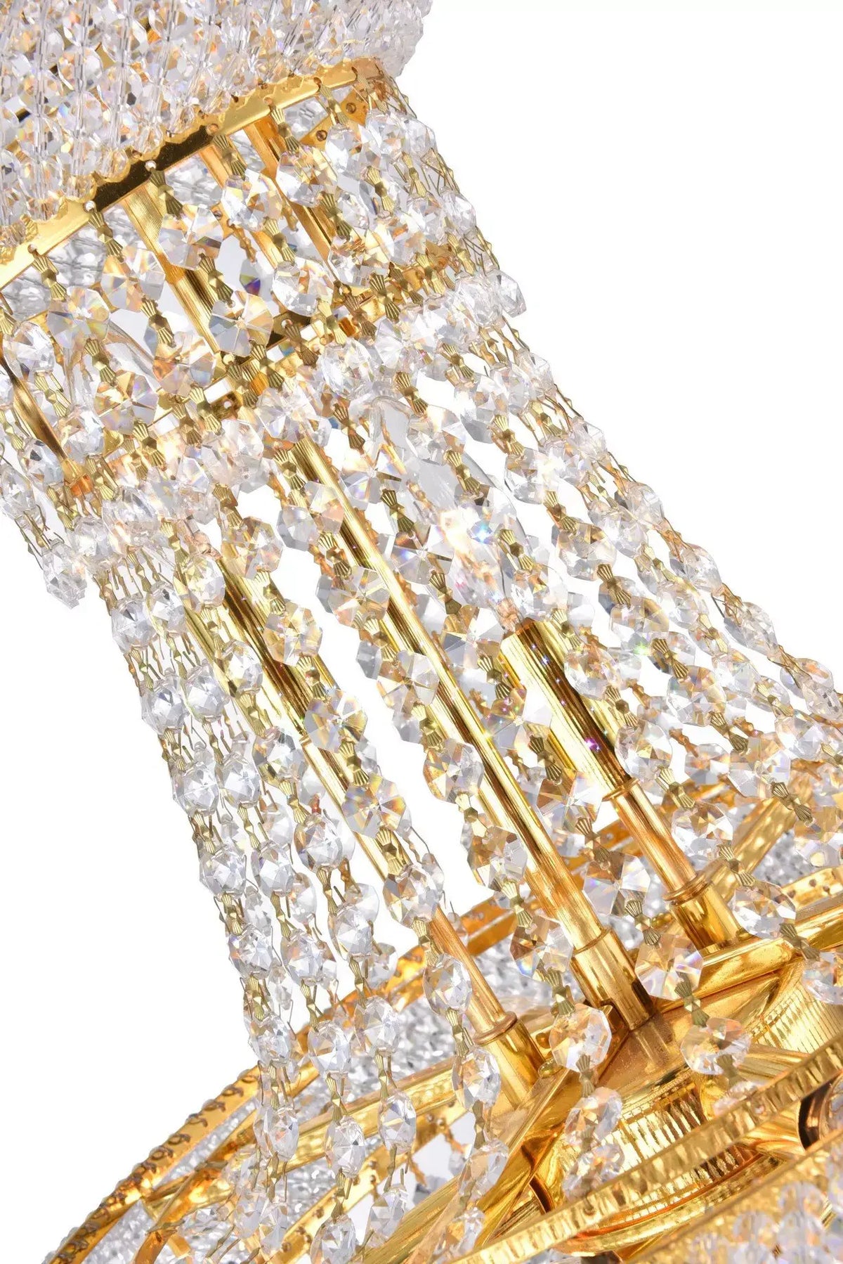 CWI LIGHTING EMPIRE 8-LIGHT CHANDELIER 8001P18G
