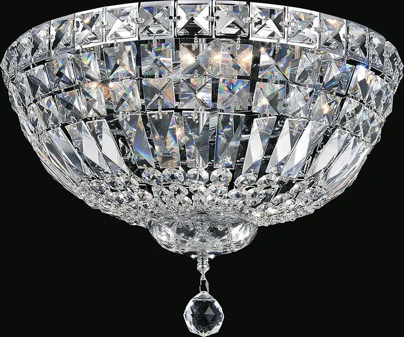 CWI LIGHTING STEFANIA 5-LIGHT FLUSH MOUNT 8003C16C