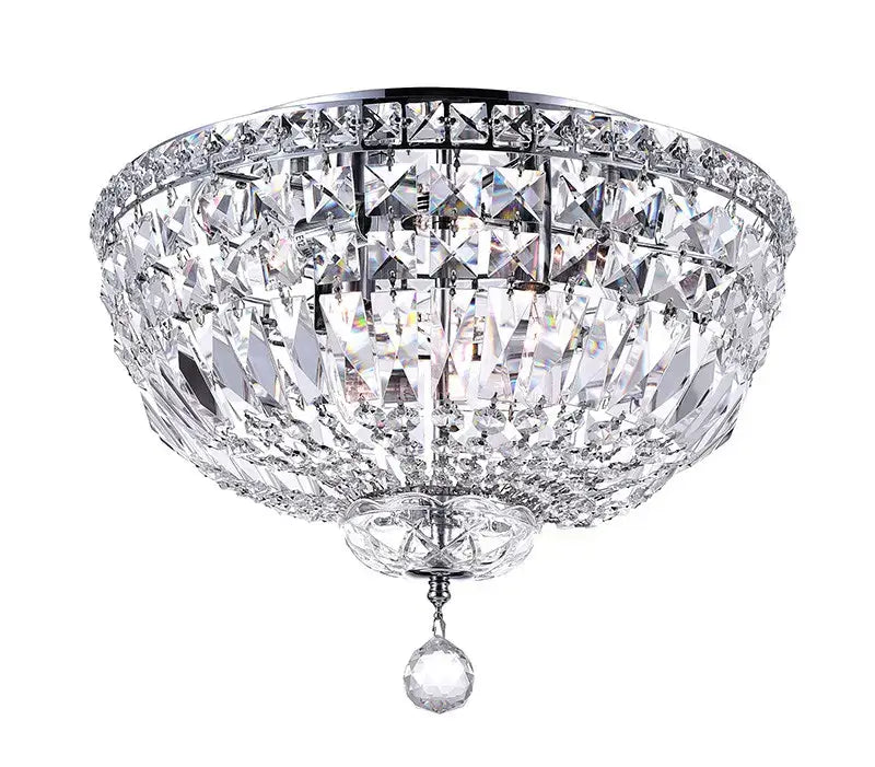 CWI LIGHTING STEFANIA 5-LIGHT FLUSH MOUNT 8003C16C