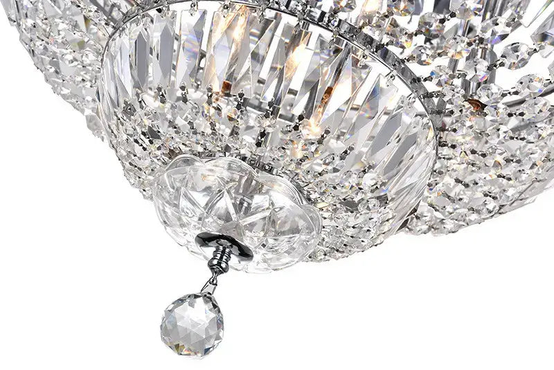 CWI LIGHTING STEFANIA 8-LIGHT FLUSH MOUNT 8003C20C