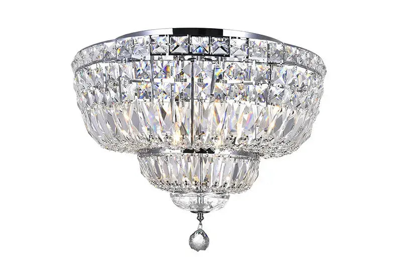 CWI LIGHTING STEFANIA 8-LIGHT FLUSH MOUNT 8003C20C