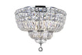 CWI LIGHTING STEFANIA 8-LIGHT FLUSH MOUNT 8003C20C
