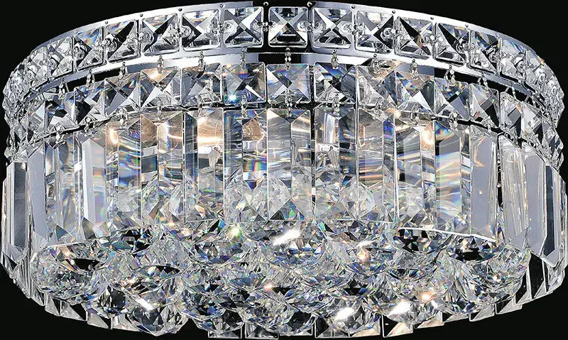CWI LIGHTING COLOSSEUM 4-LIGHT FLUSH MOUNT 8005C12C-R