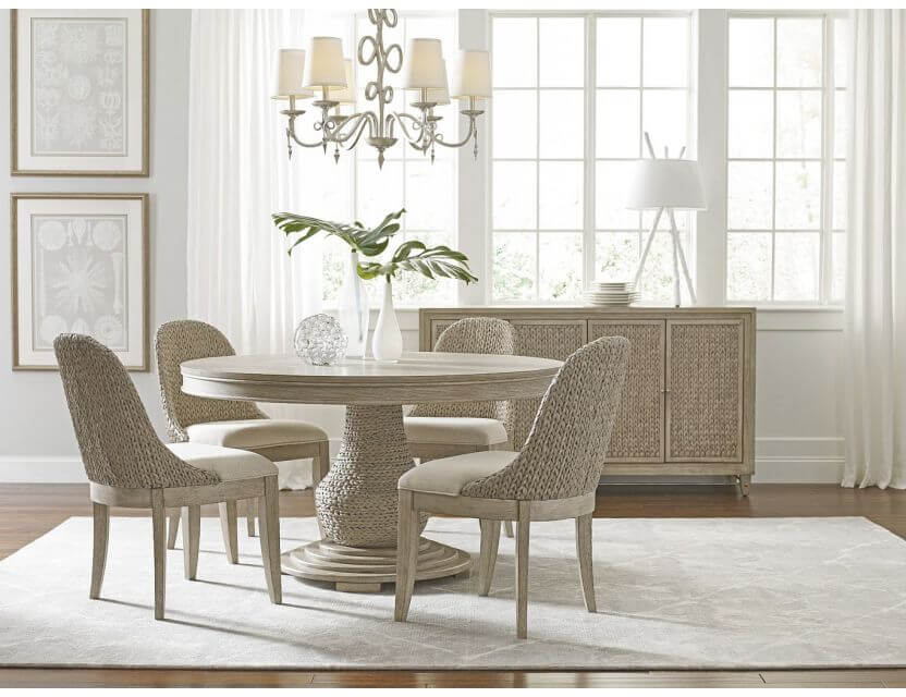AMERICAN DREW VISTA BOCA WOVEN CHAIR 803-622 SET OF TWO