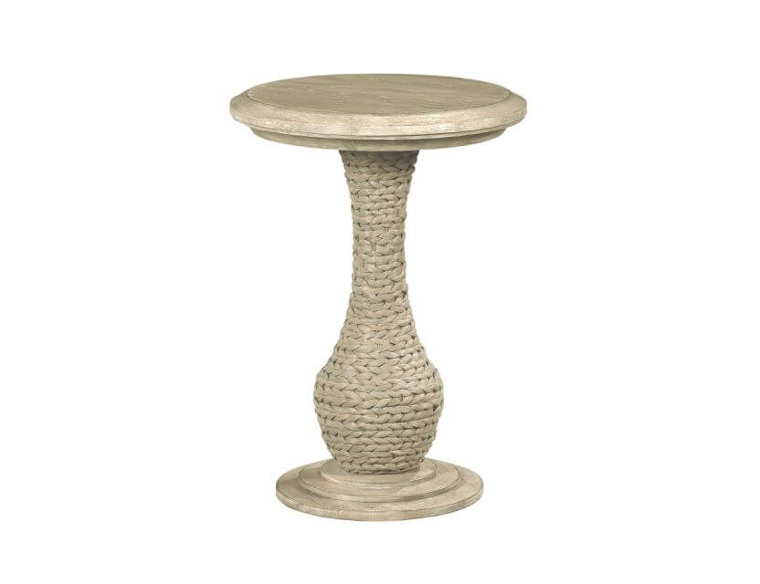 AMERICAN DREW  VISTA BISCAYNE ROUND END TABLE 803-920