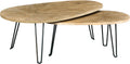 HAMMARY BUNCHING COCKTAIL TABLE 834913 SET OF TWO