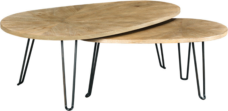 HAMMARY BUNCHING COCKTAIL TABLE 834913 SET OF TWO