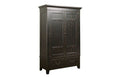KINCAID MILL HOUSE  SIMMONS ARMOIRE - ANVIL FINISH 860-270AP