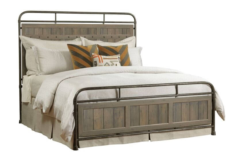 KINCAID MILL HOUSE  FOLSOM QUEEN METAL BED  860-395P