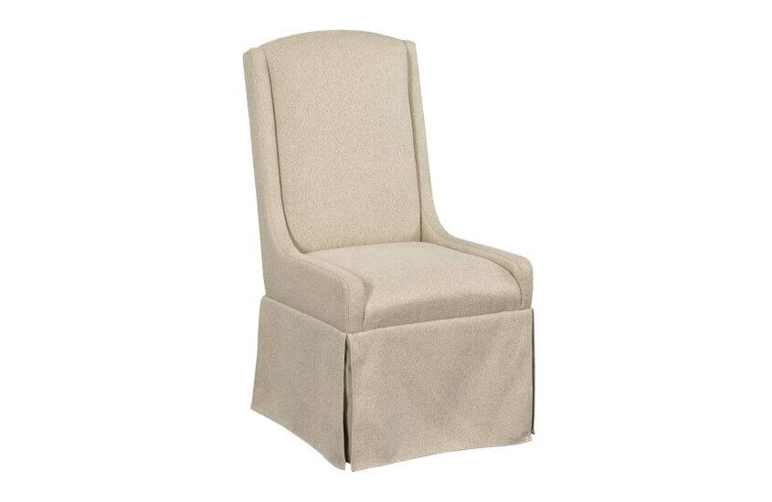 KINCAID MILL HOUSE  BARRIER SLIP COVERED DINING CHAIR SET OF TWO 860-620