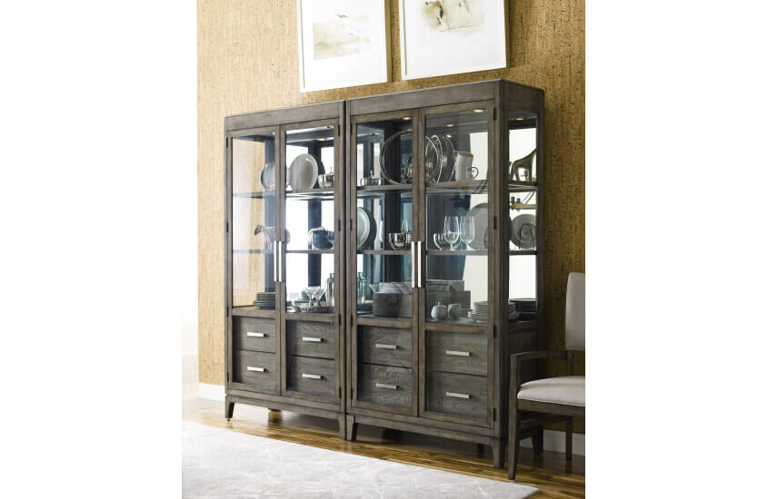 KINCAID CASCADE  HARRISON DISPLAY CABINET 863-830