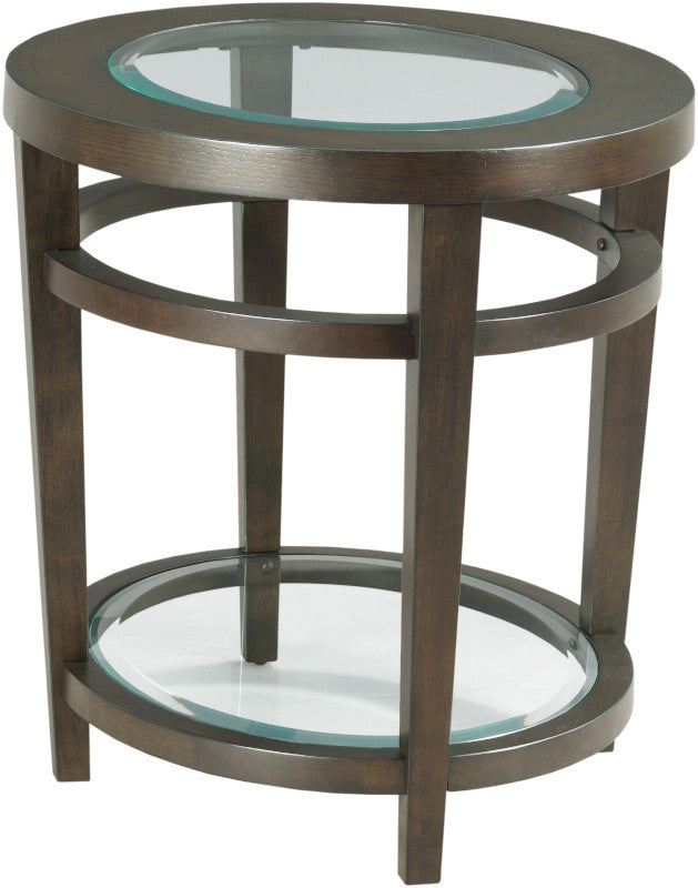 HAMMARY OVAL END TABLE 880918