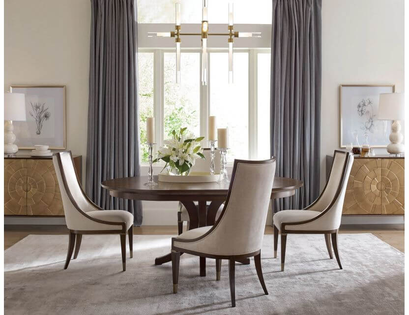 AMERICAN DREW VANTAGE CUMBERLAND DINING CHAIR 929-622 SET OF TWO