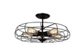 CWI LIGHTING PAMELA 5-LIGHT FLUSH MOUNT 9606C19-5-101