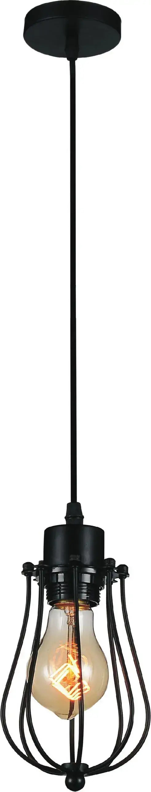 CWI LIGHTING TOMASO 1-LIGHT PENDANT 9610P4-1-101