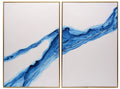 SUNPAN Fluidity (set Of 2) Gold Floater Frame A0211