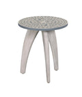 HAMMARY BLOSSOM INLAY ACCENT TABLE 090-1086