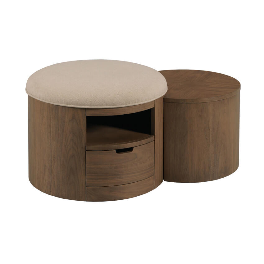 HAMMARY DUO OTTOMAN TABLE 090-1130