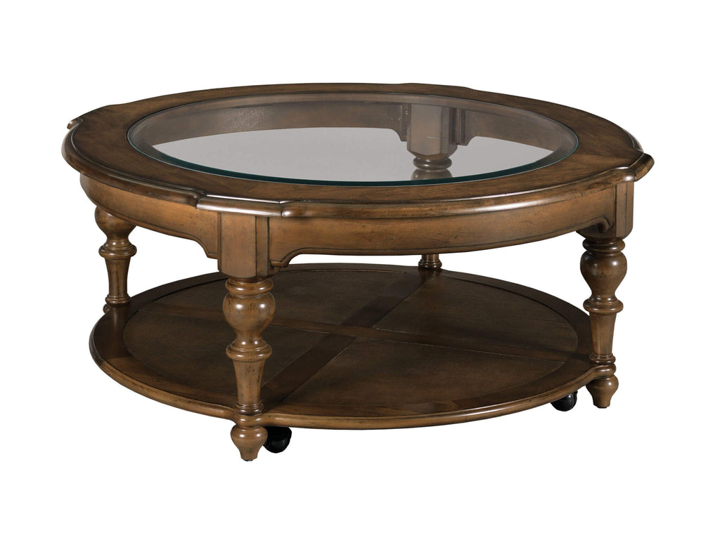 KINCAID COMMONWEALTH  CORSO ROUND COFFEE TABLE 161-911