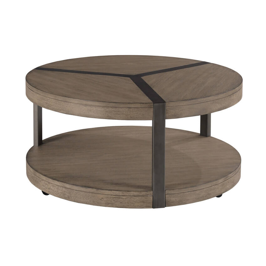 HAMMARY SANDLER ROUND COFFEE TABLE 180-911