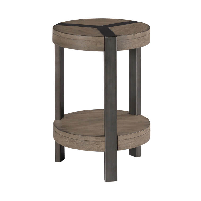 HAMMARY SANDLER ROUND ACCENT TABLE 180-918