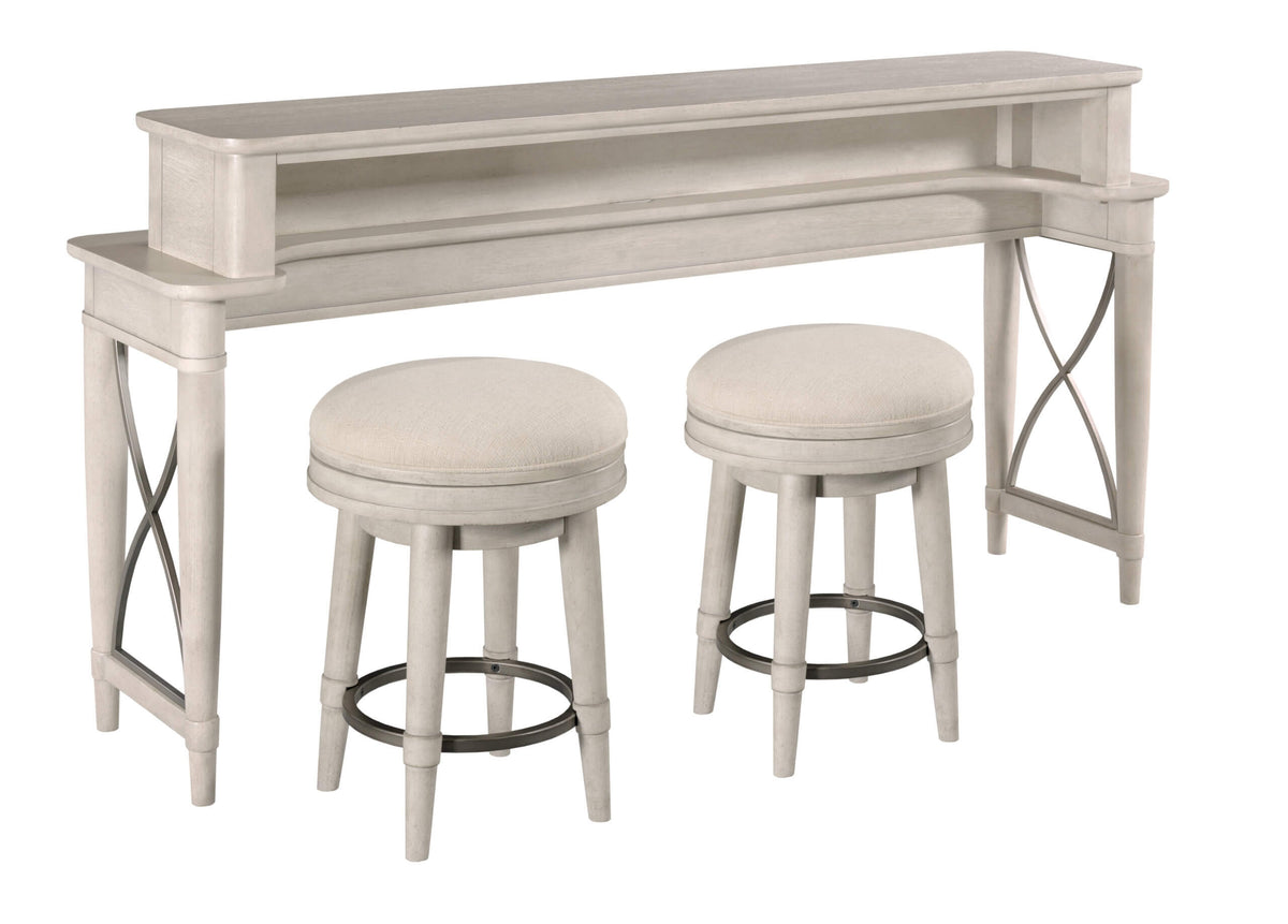 HAMMARY DOMAINE COUNTER CONSOLE W/2 STOOLS 181-587