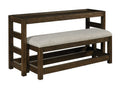 HAMMARY NYLES RECTANGULAR CONSOLE TABLE WITH BENCH 209-925