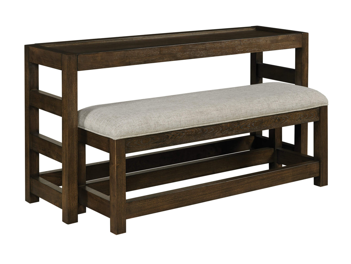 HAMMARY NYLES RECTANGULAR CONSOLE TABLE WITH BENCH 209-925