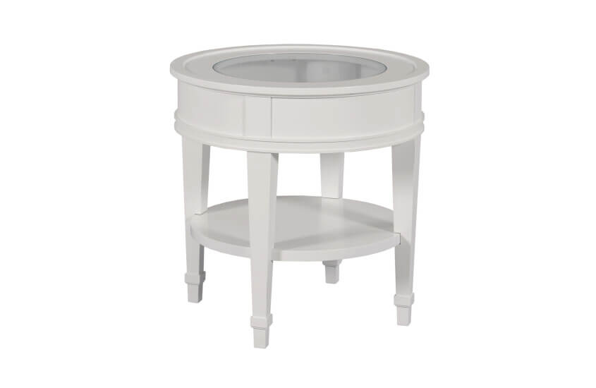 HAMMARY ROUND END TABLE 267-916