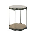 HAMMARY HIDDEN TREASURES QUATREFOIL SHAPED END TABLE 090-1180