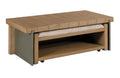 HAMMARY SPENCE COFFEE TABLE AND BENCH 090-1207