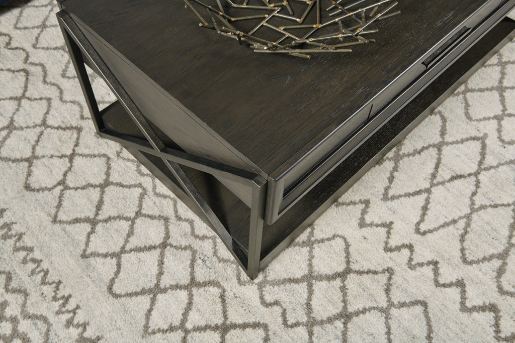 HAMMARY SIMON RECTANGULAR DRAWER COFFEE TABLE 274-910