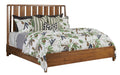 KINCAID MONOGRAM WALNUT ASHBURN SLAT BED QUEEN 315-304P