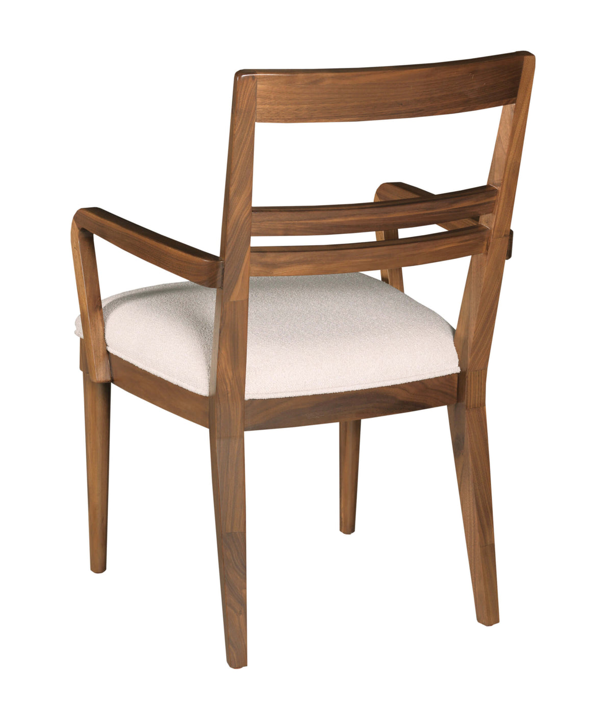 KINCAID MONOGRAM WALNUT CLUBHOUSE ARM CHAIR SET OF TWO 315-639