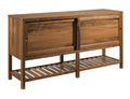KINCAID MONOGRAM WALNUT ROANOKE DISPLAY BUFFET 315-850