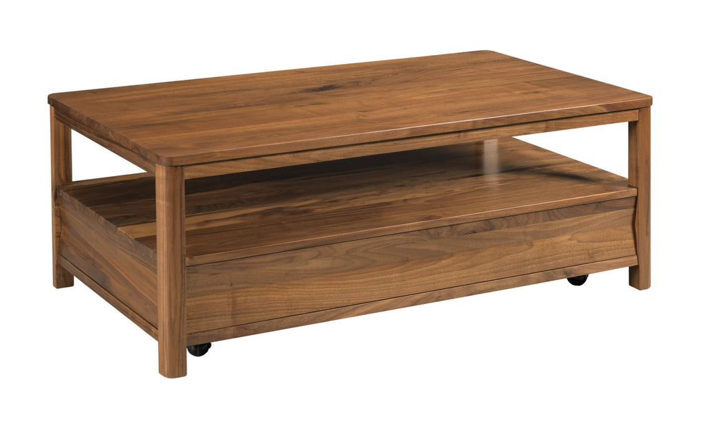 KINCAID MONOGRAM WALNUT PARKWAY COFFEE TABLE 315-910