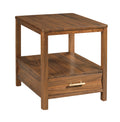 KINCAID MONOGRAM WALNUT PARKWAY END TABLE 315-915