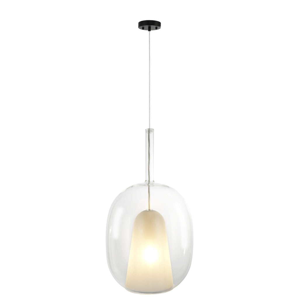 ARTCRAFT DUSK PENDANT CLEAR GLASS AC11219CL