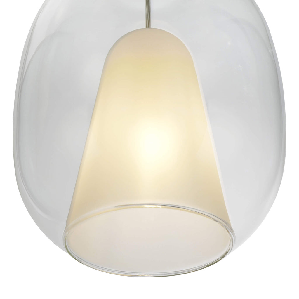 ARTCRAFT DUSK PENDANT CLEAR GLASS AC11219CL