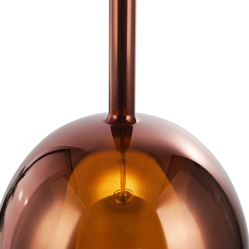 ARTCRAFT DUSK PENDANT ESPRESSO GLASS AC11219EC