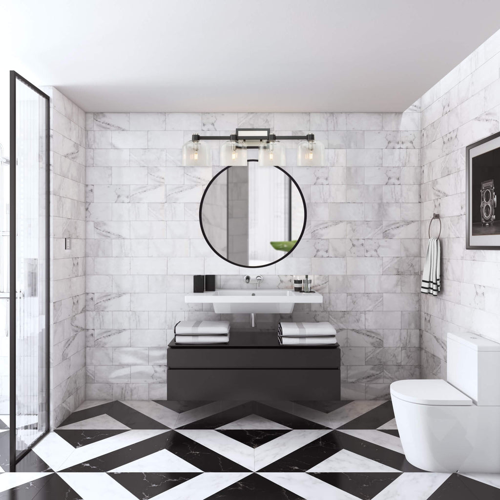 ARTCRAFT LYNDON COLLECTION 4 LIGHT  BATH AC11694NB