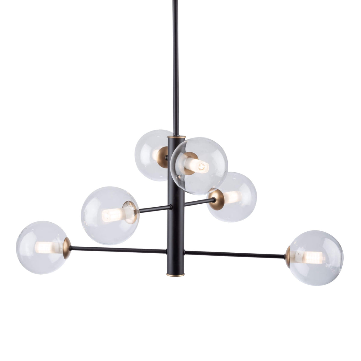 ARTCRAFT AURELIA  6 LIGHT CHANDELIER  AC11765VB